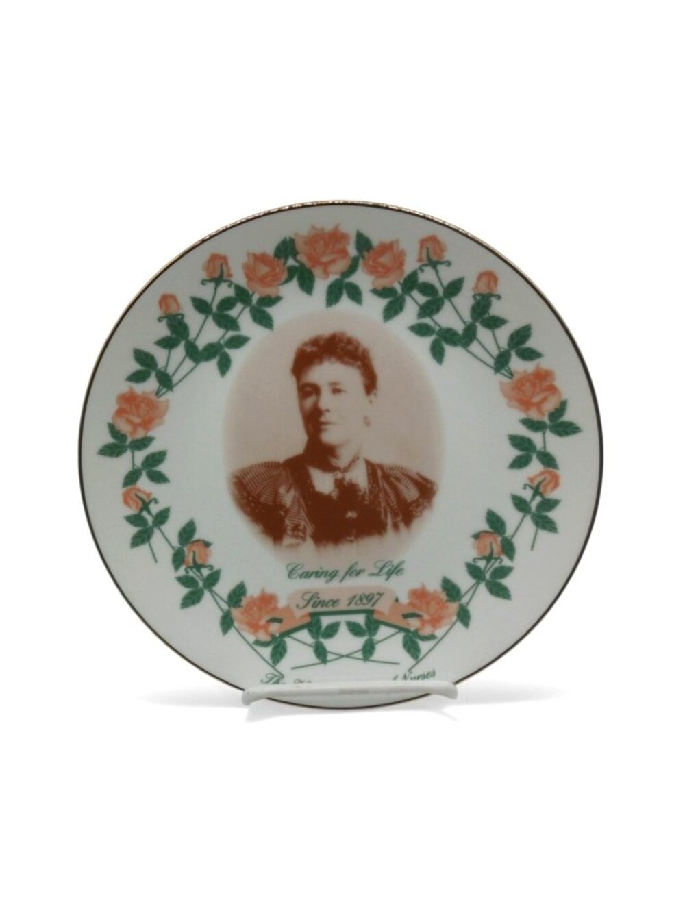 Lady Aberdeen Centennial Plate 1897-1997 VON Canada Numbered Limited Ed 8.2"